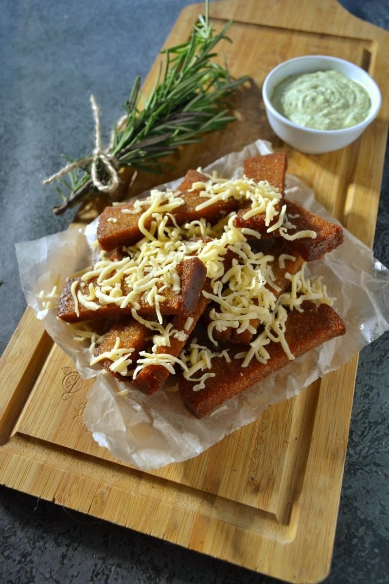 Гарлики з часником та пармезаном