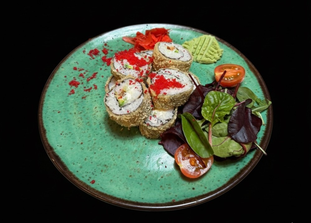 Запечений з лососем 