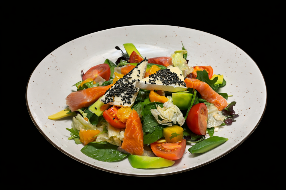 Лосось з манго