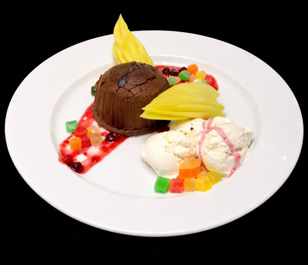 Шоколадний фондан