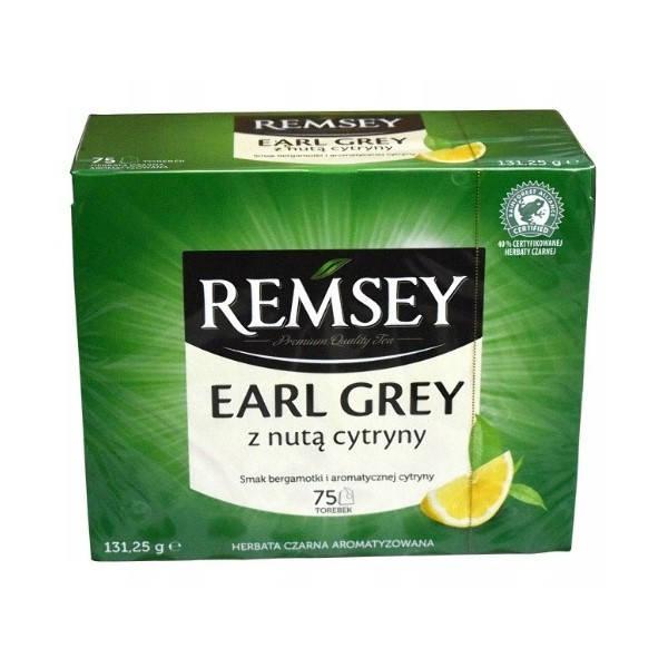 Чай REMSEY EARL GREY (Бергамот з лимоном) 75пак 131г