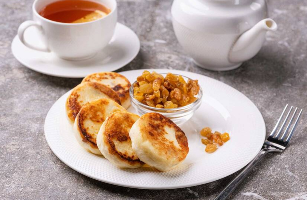 Сирники з родзинками