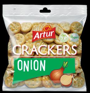 Солений Крекер Dr. Gerard Crackers Onion зі смаком цибулі.- 110г.