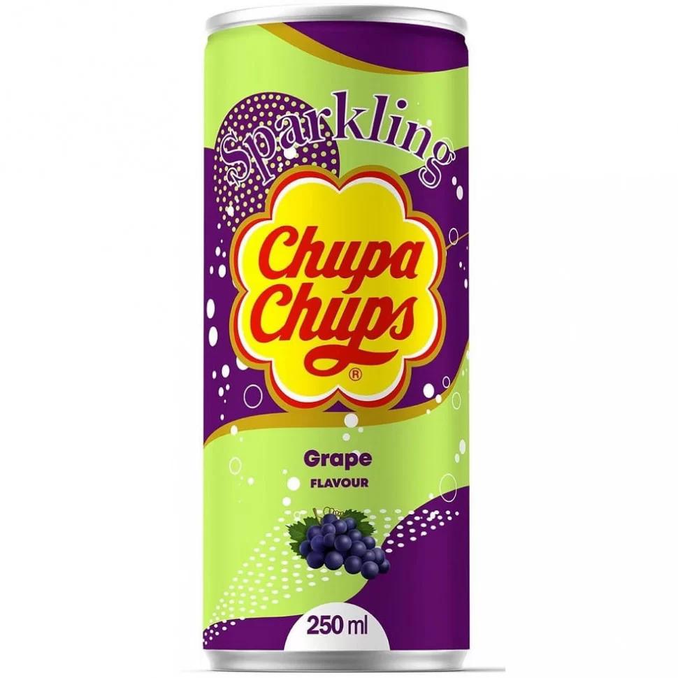 Напій газований Chupa Chups Grape (Виноград)