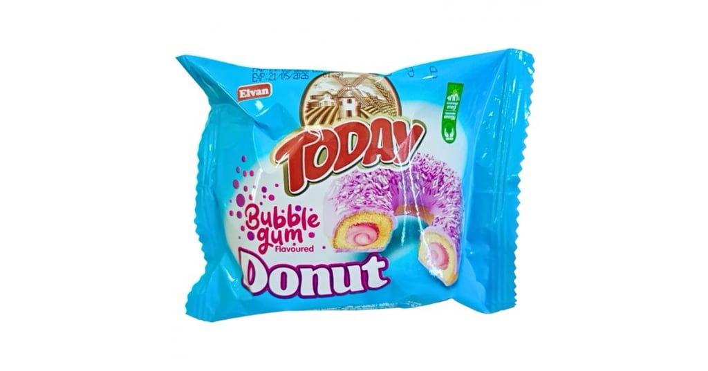 Пончик"TODAY"Бабл гам.50г*24штТМ Elvan