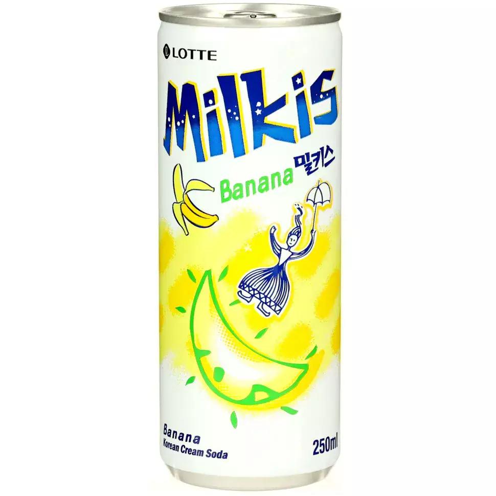 Напій газований Milkis Банан 250мл