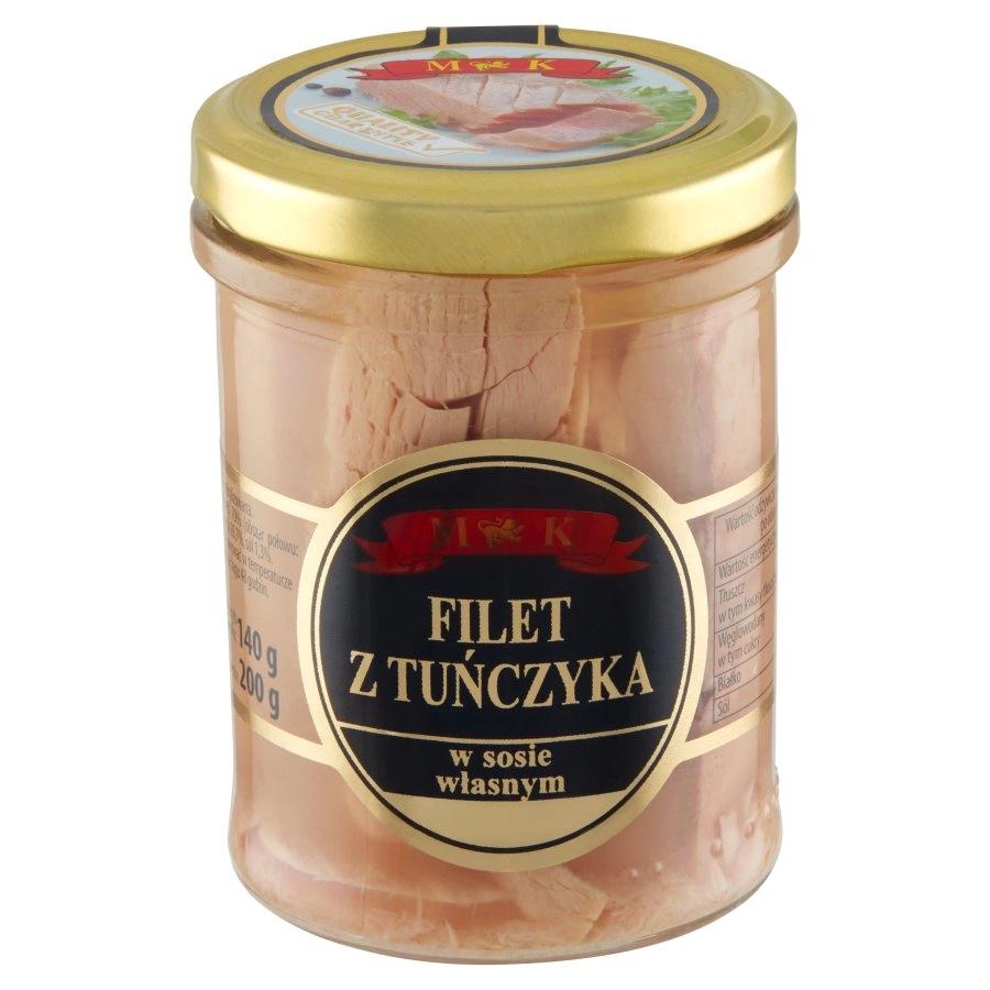 Тунець MK скло банка 200г