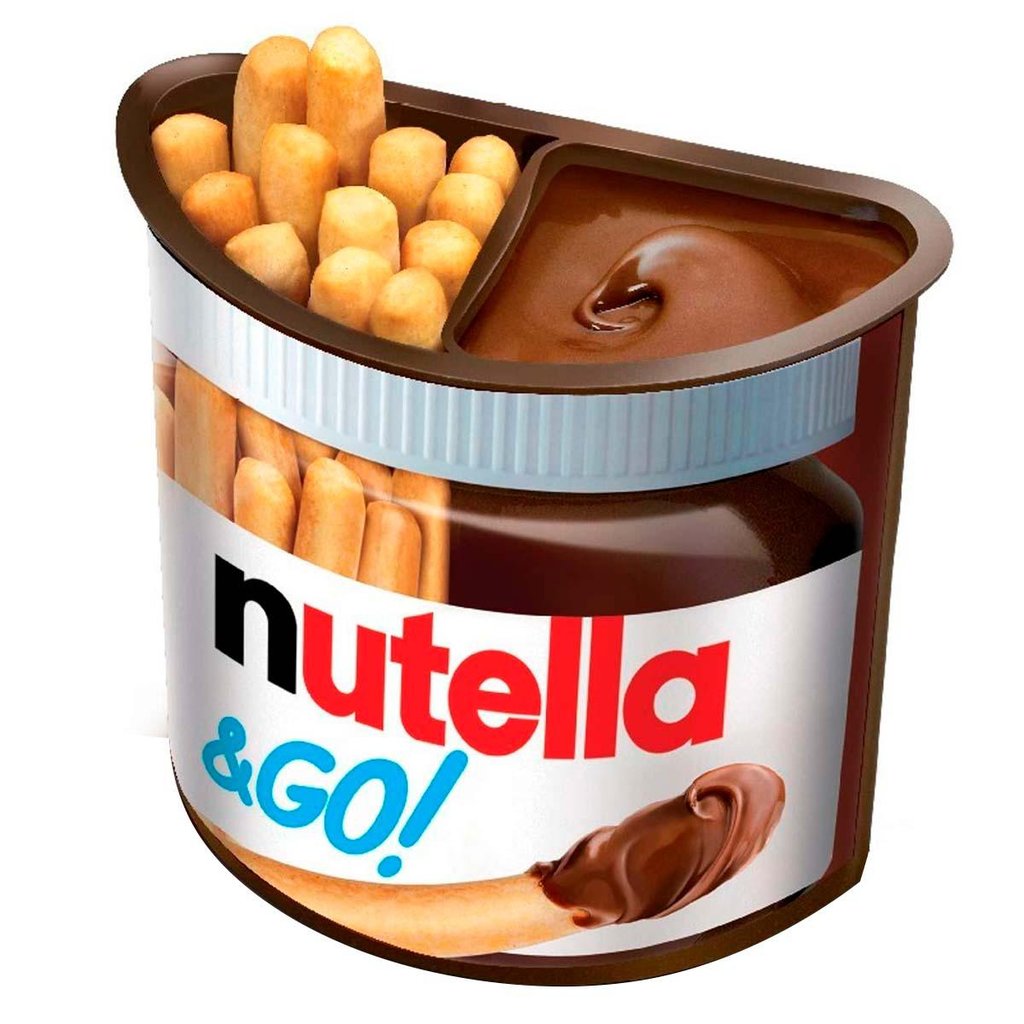 Шоколадна паста NUTELLA + палички 52г