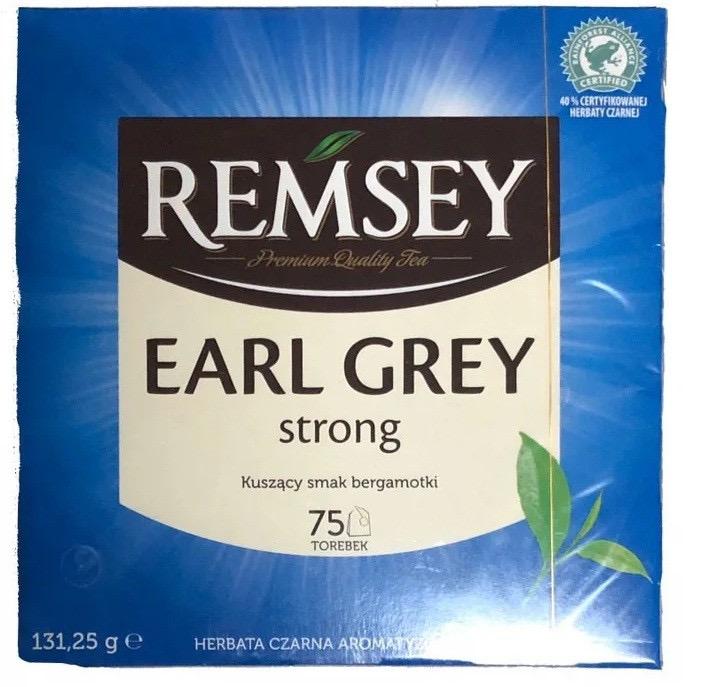 Чай REMSEY EARL GREY (Бергамот) 75пак 131г