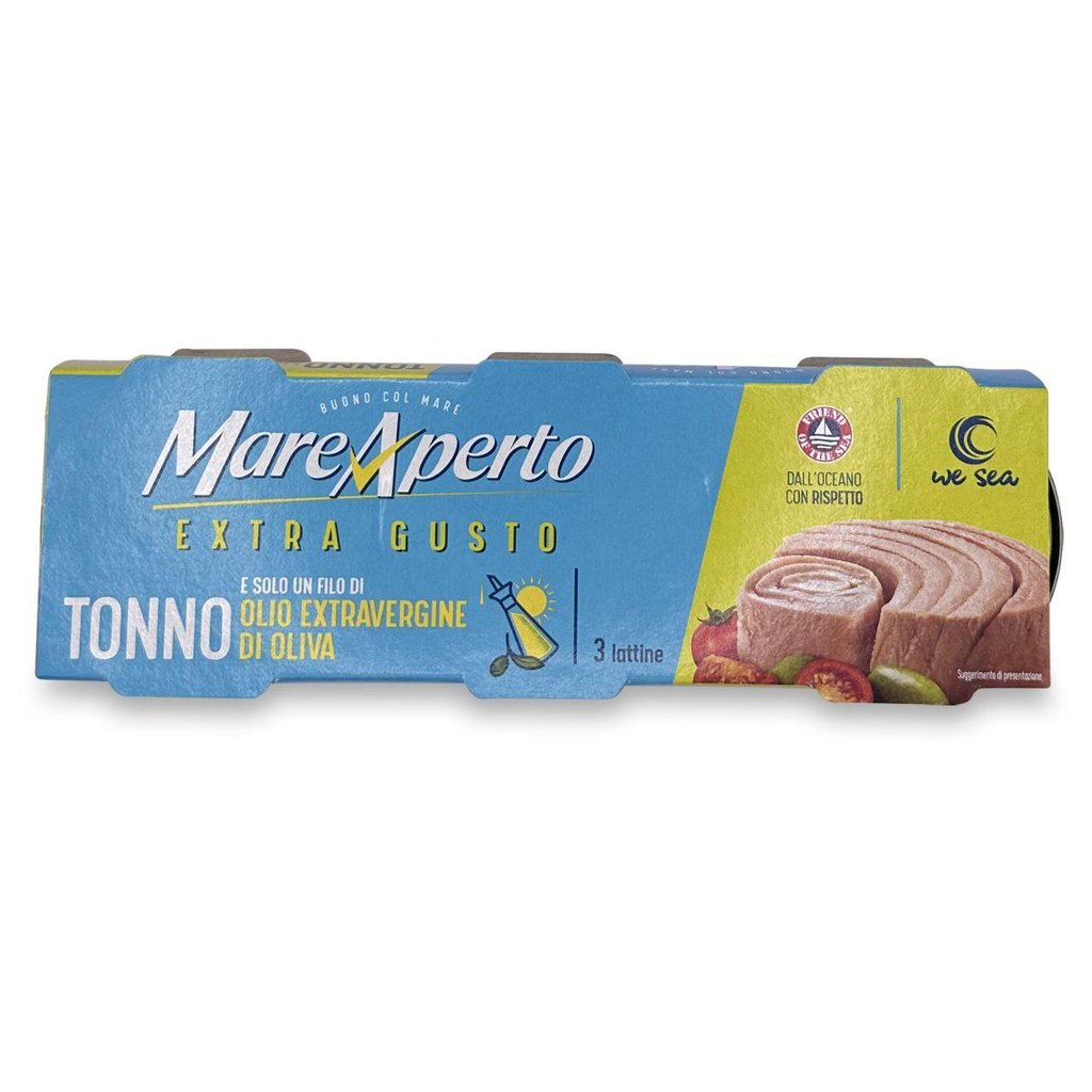 Тунець Mare Aperto 3*60гр в оливковій олії