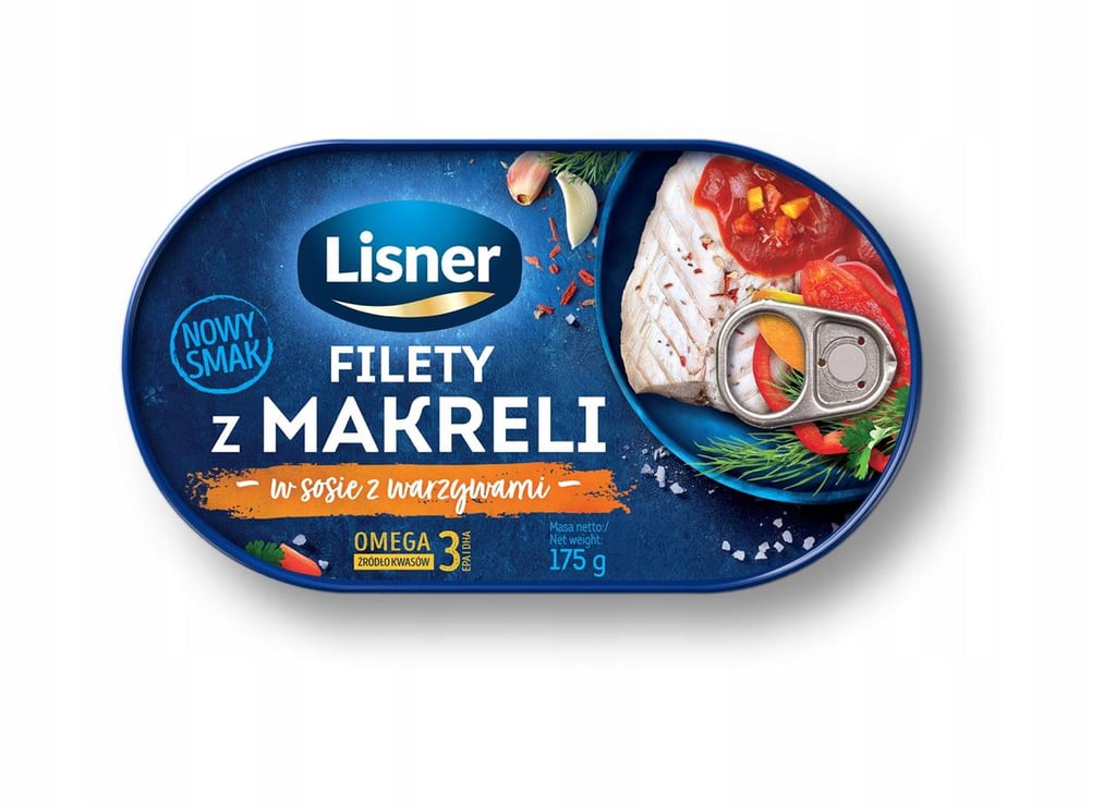 Філе макрелії  LISNER  170г
