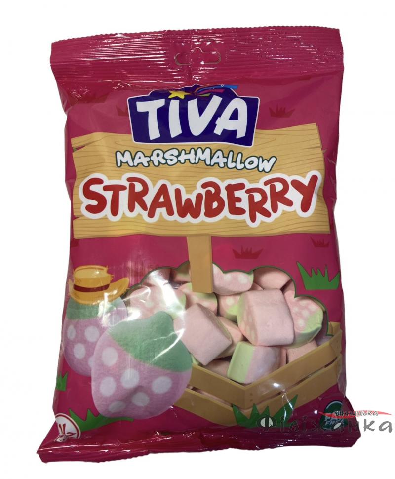 Okki Marshmaloow Strawberry зі смаком полуниці 60 г