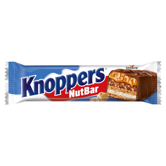 Батончики Knoppers Nut Bar dark 40g