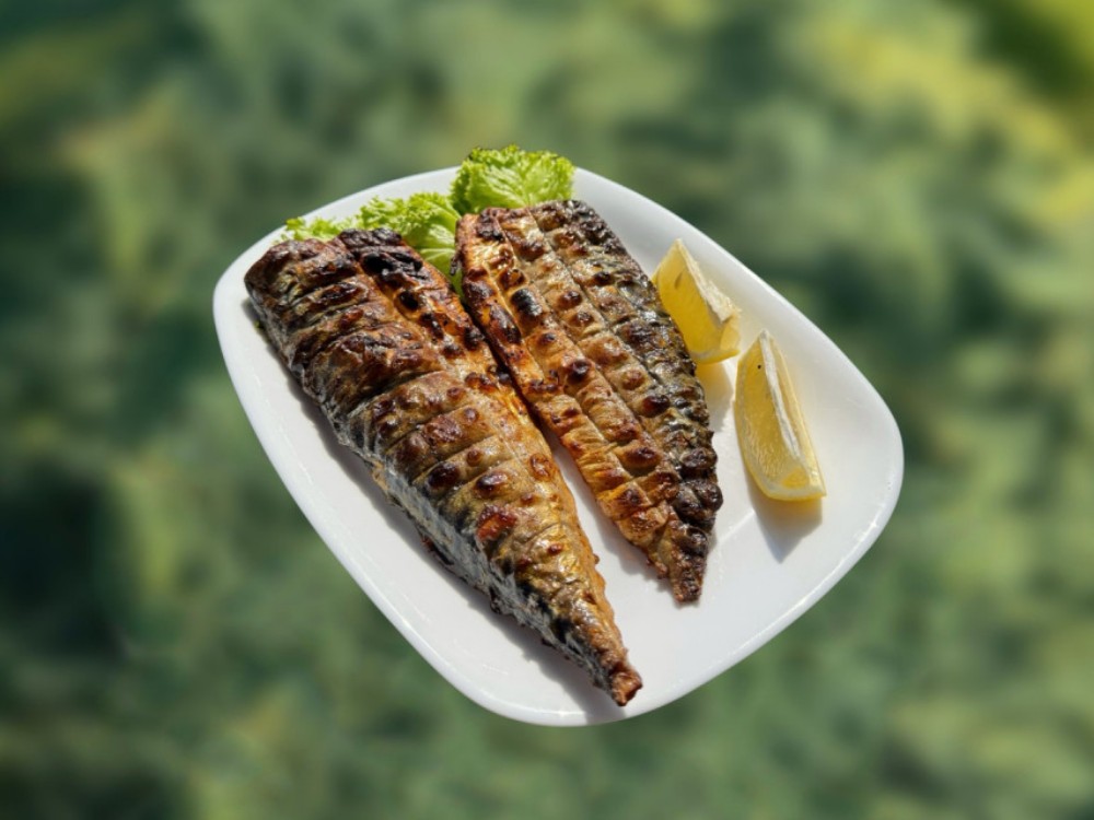 Скумбрія на мангалі 100 г