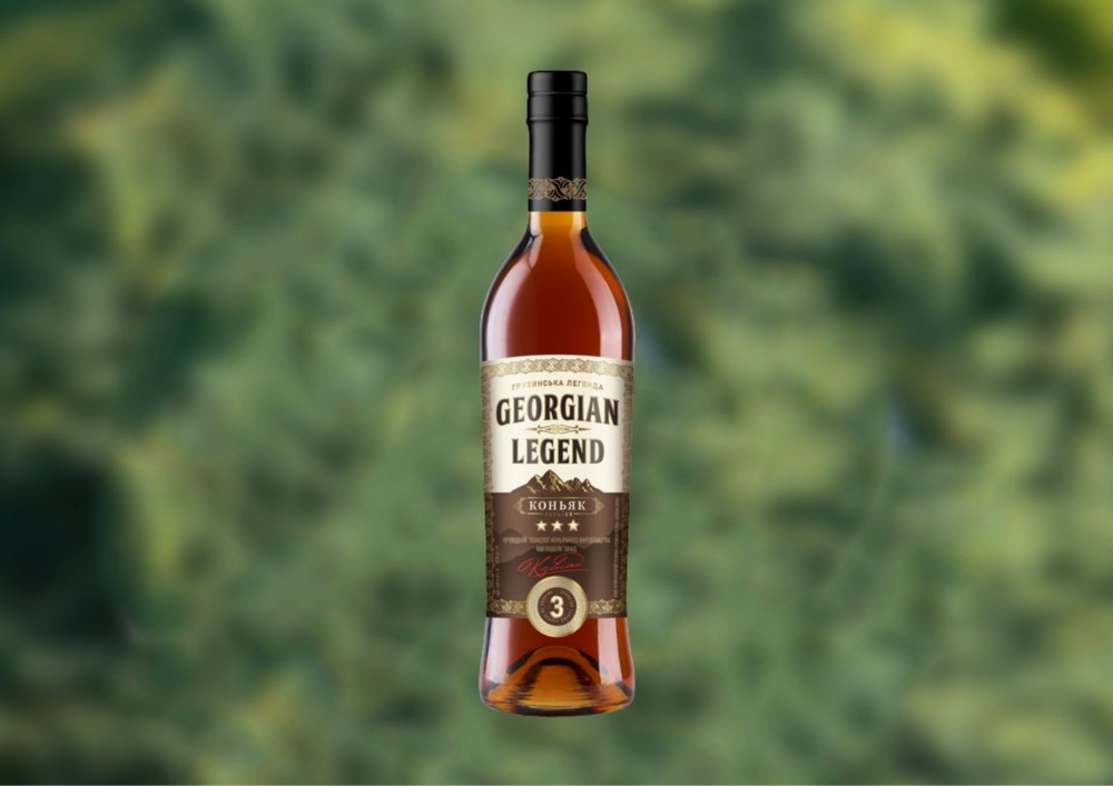 Коньяк Грузинська Легенда 3* 0,5 л