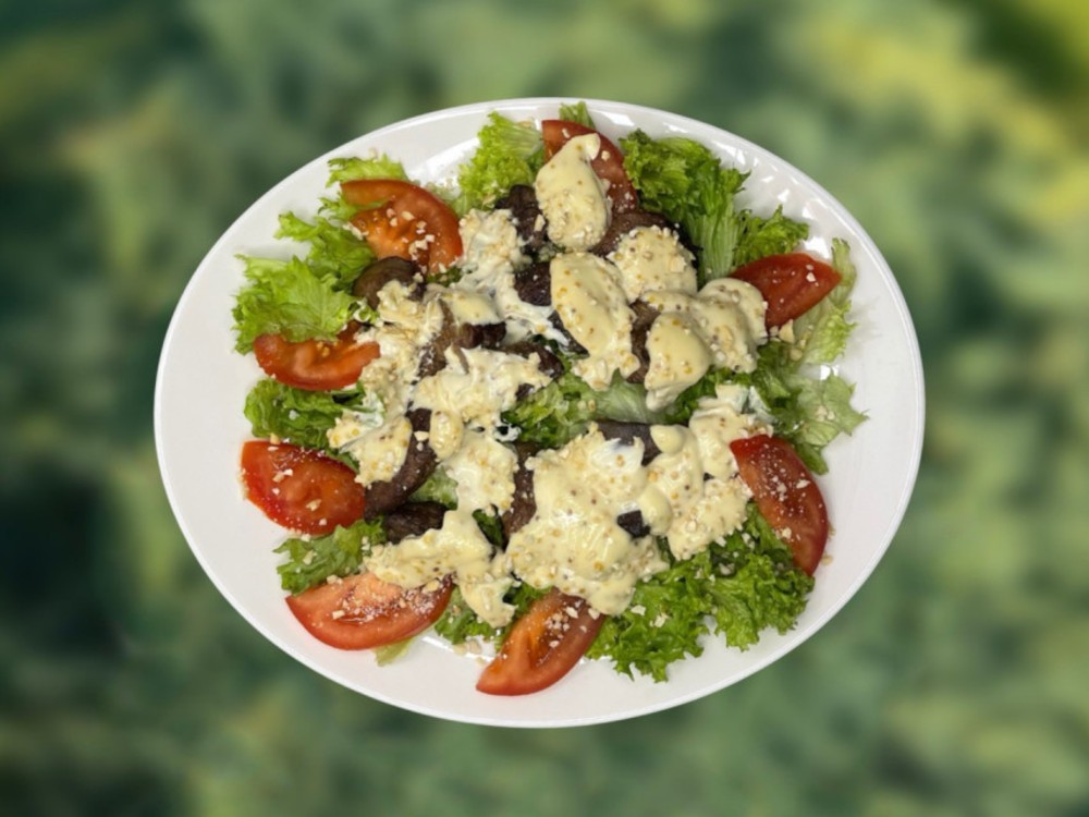 Салат "Теплий з печінкою кролика" 1/265