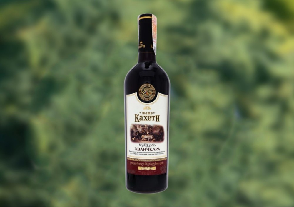 Вино Шато Кахеті Хванчкара черв н/с 0,75 л