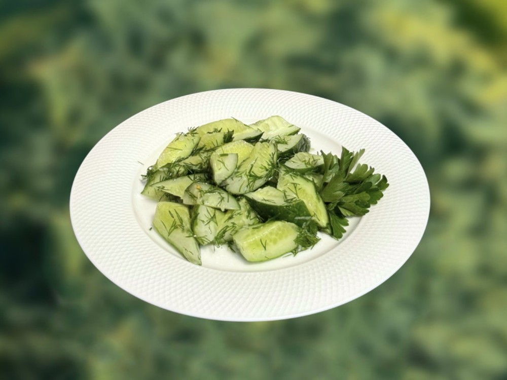 Огірок з часником 1/200