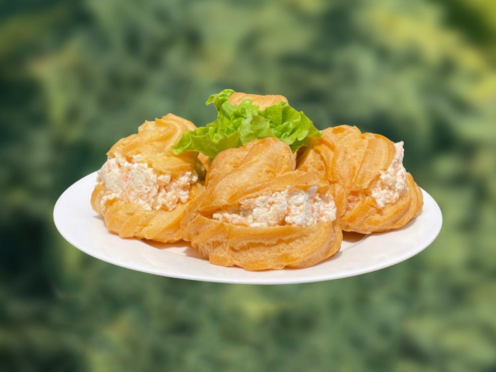 Профітролі з сирно-сьомг мусом 200г