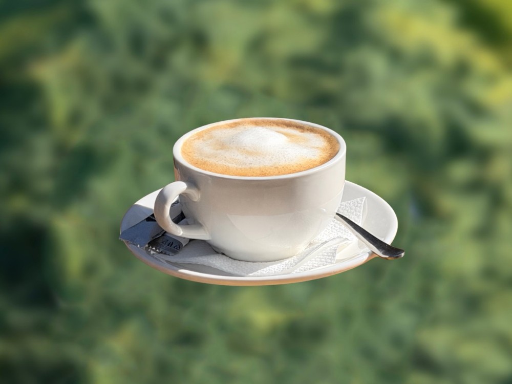 Кава заварна з молоком