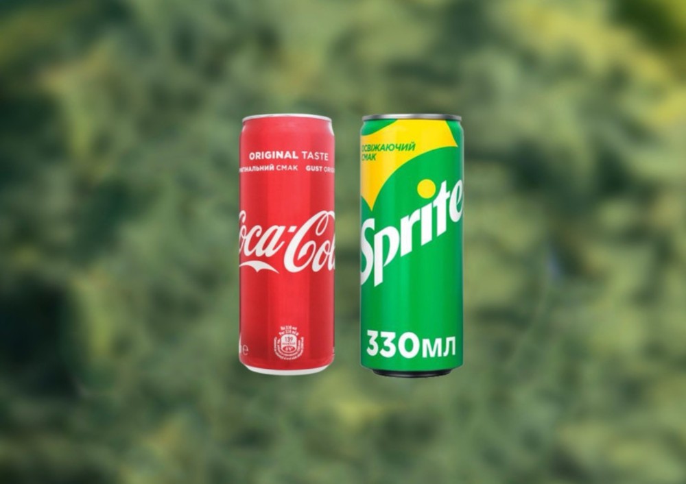 Напій Кока-кола/Фанта/Спрайт 0,33 ж/б