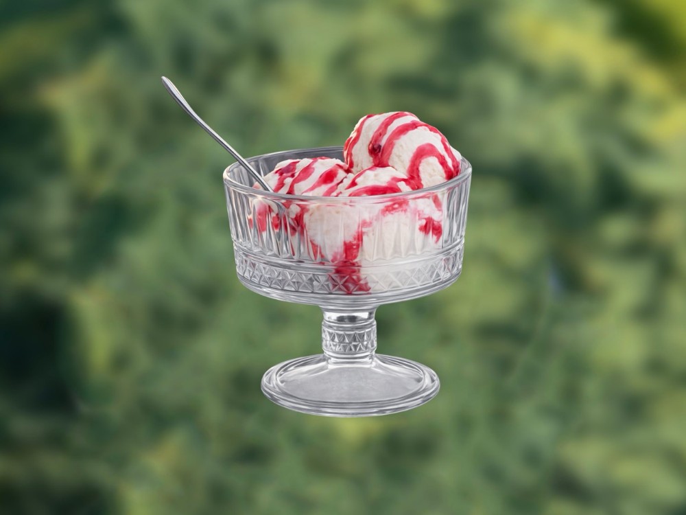 Морозиво "Пломбир" з топінгом 1/150/30