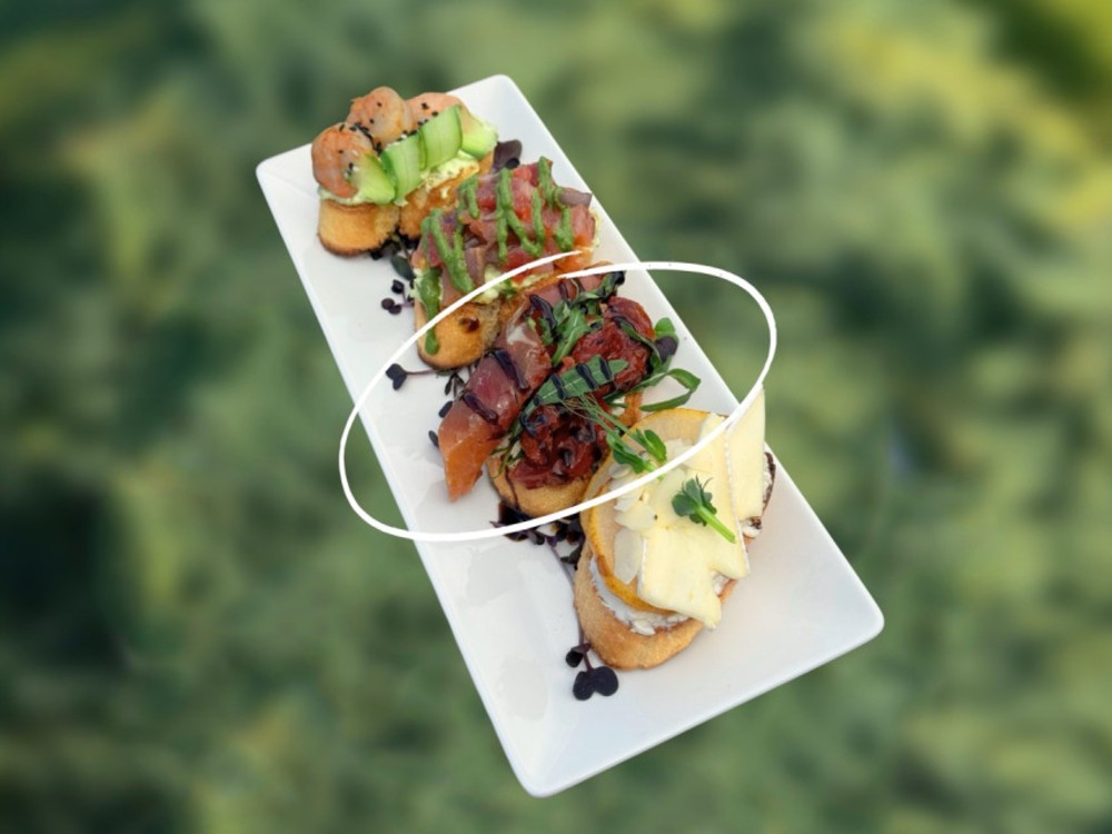 Брускета з хамоном (4шт)