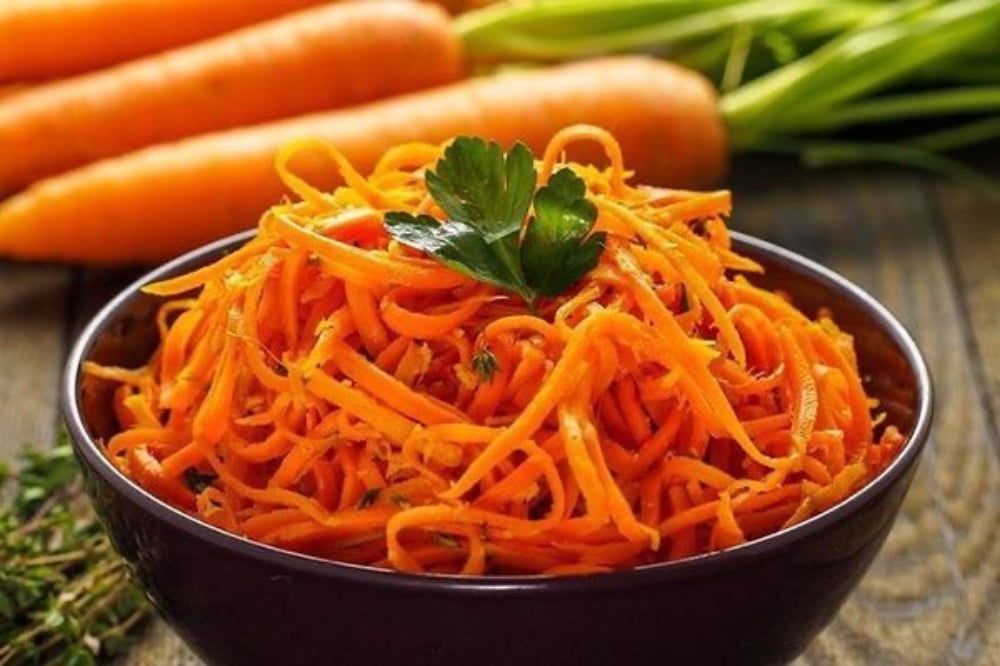 Морква по-корейськи