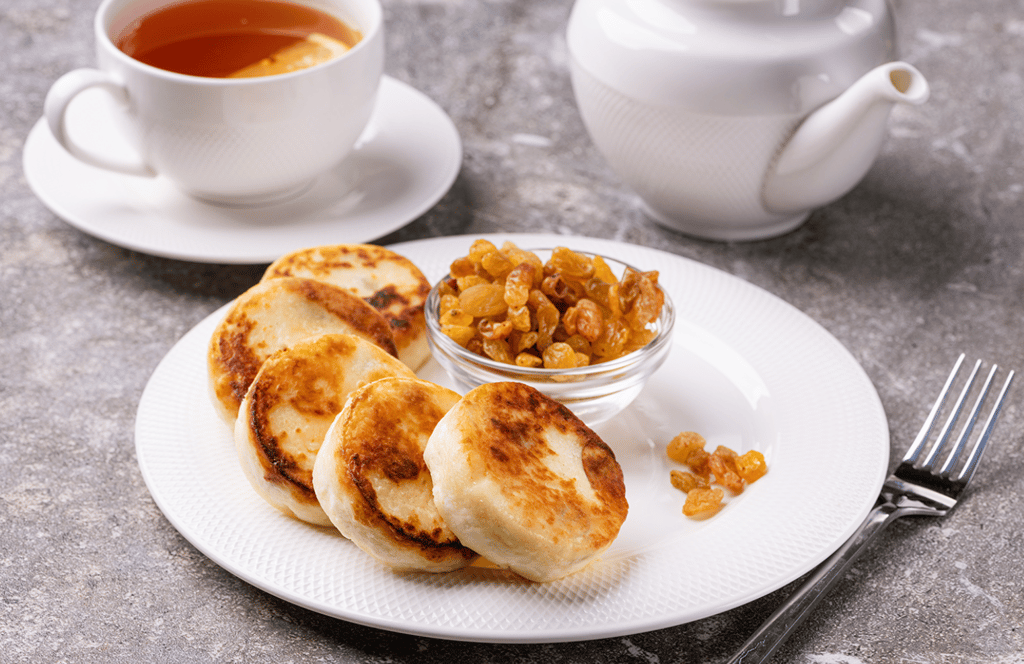 Сирники з родзинками