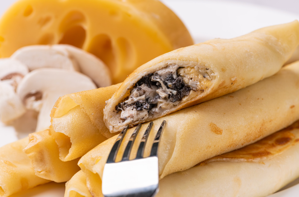 Млинці з жульєном