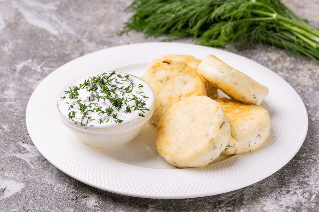 Сирники із зеленню