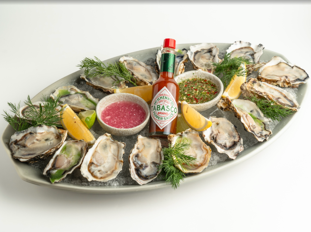 Oyster set 15 pcs