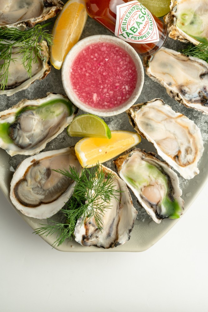 Oyster set 9 pcs