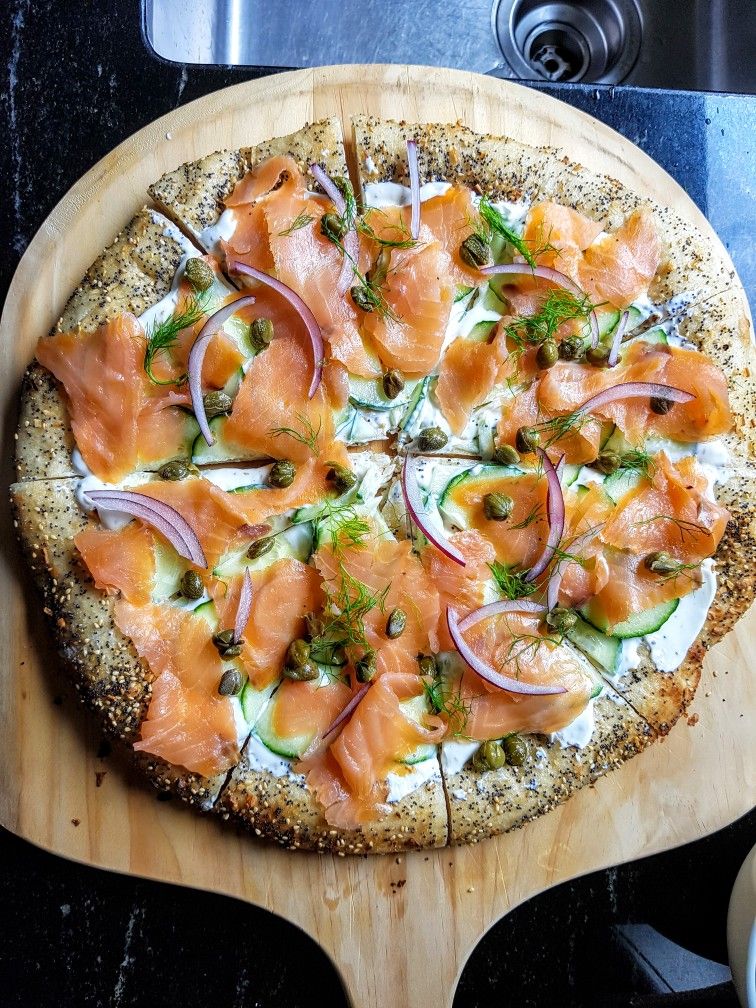 Лосось та гуакамоле