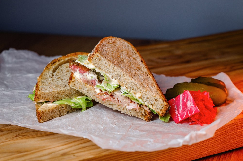 Гриль-сендвіч з індичкою