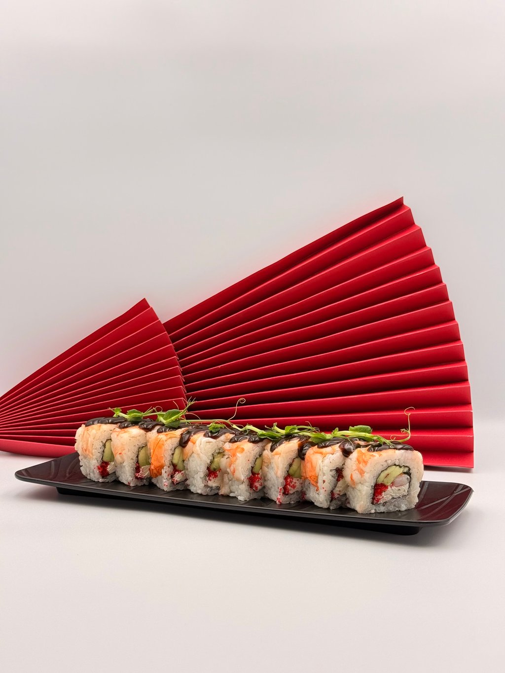 Рол Філадельфія з креветкою Люкс