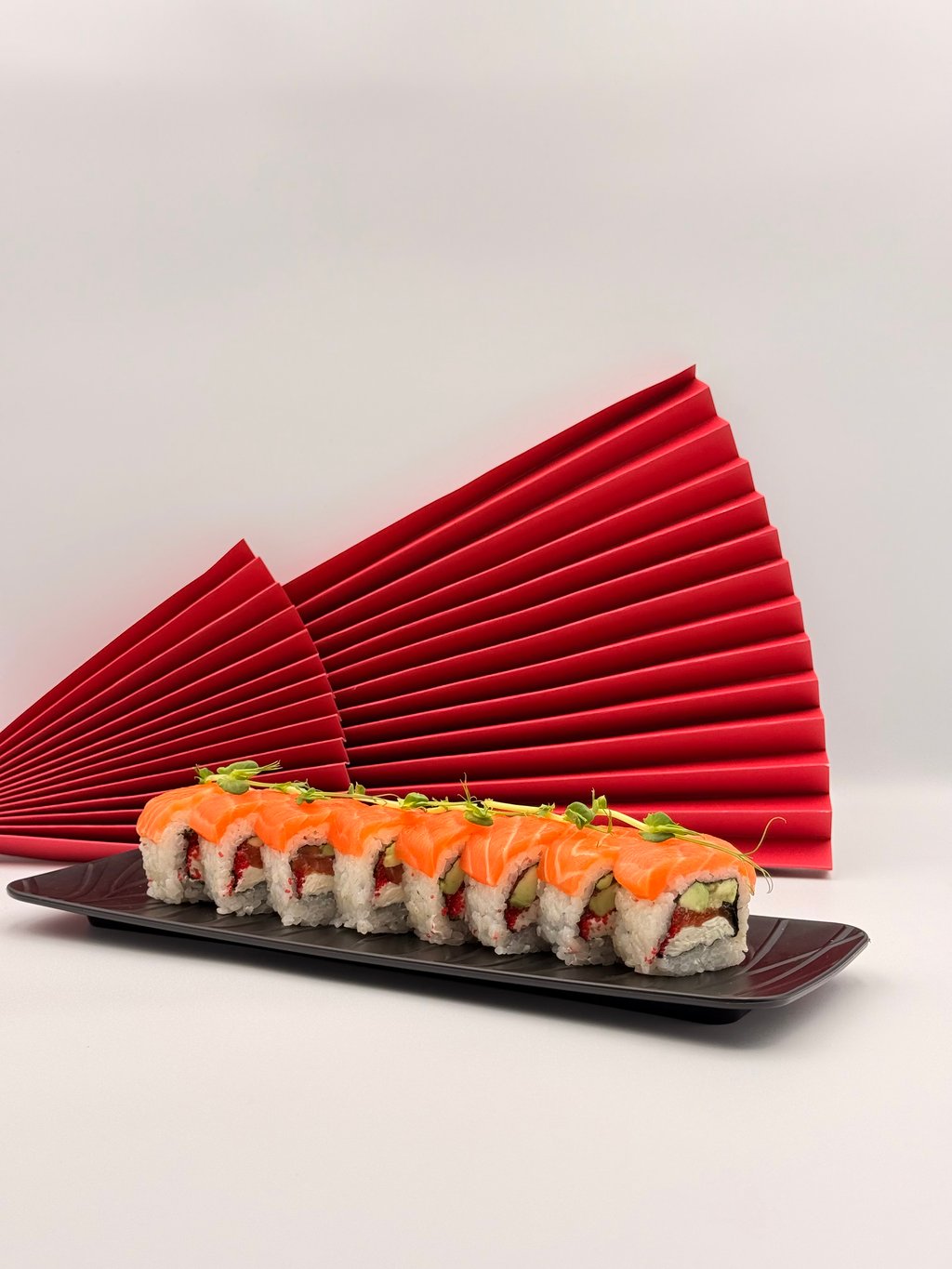 Рол Філадельфія з лососем Люкс