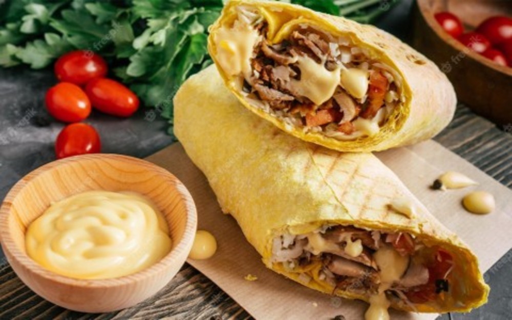 Шаурма Сирна з куркою