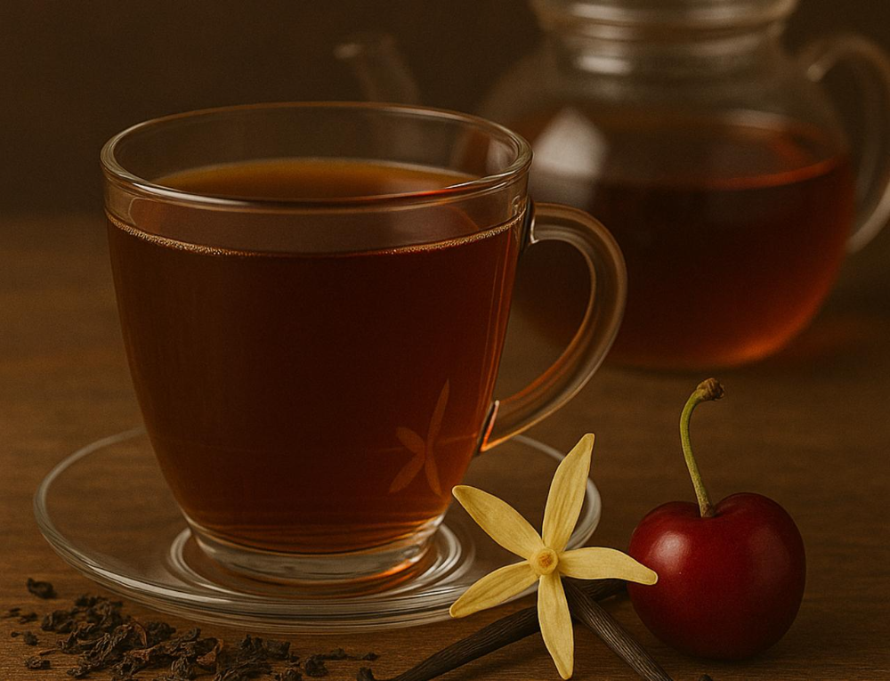 Pu Erh vanilli kirsiga