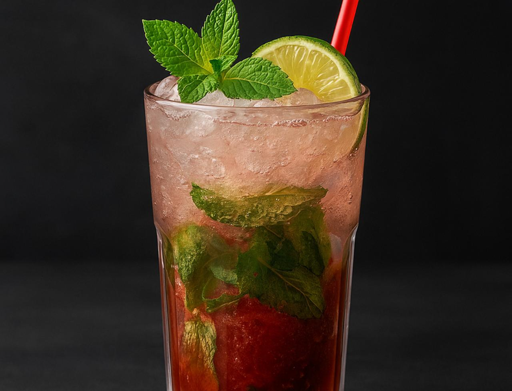 Maasika Mojito