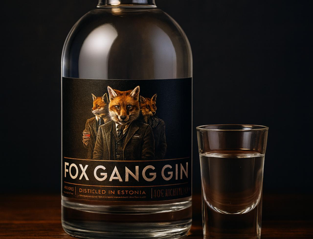 Fox Gang Gin — 4 cl