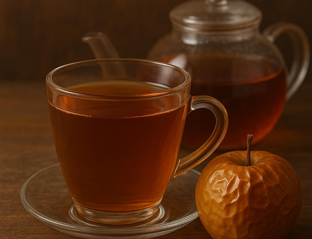 Küpsetatud Õun tee