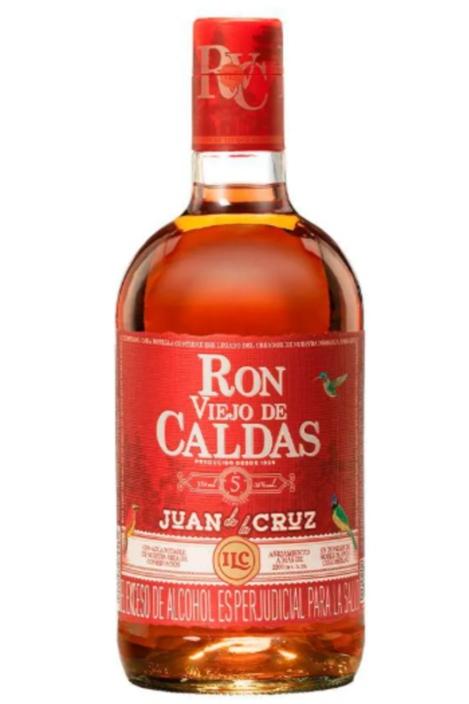 BOTELLA RON 5 AÑOS .