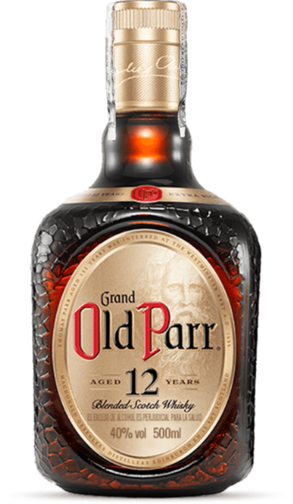 OLD PARR 12 AÑOS BOTELLA