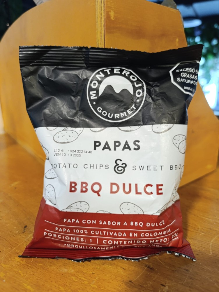 PAPAS MONTE ROJO MINI BAR 25 GR