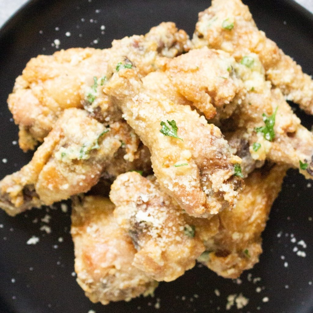 Garlic Parmesan Wings 8 pcs
