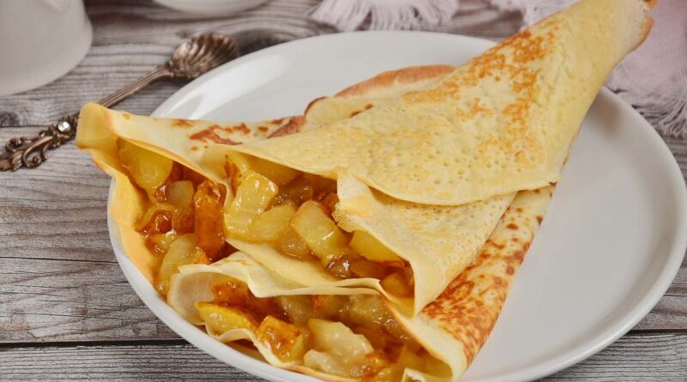 Млинці з грушею