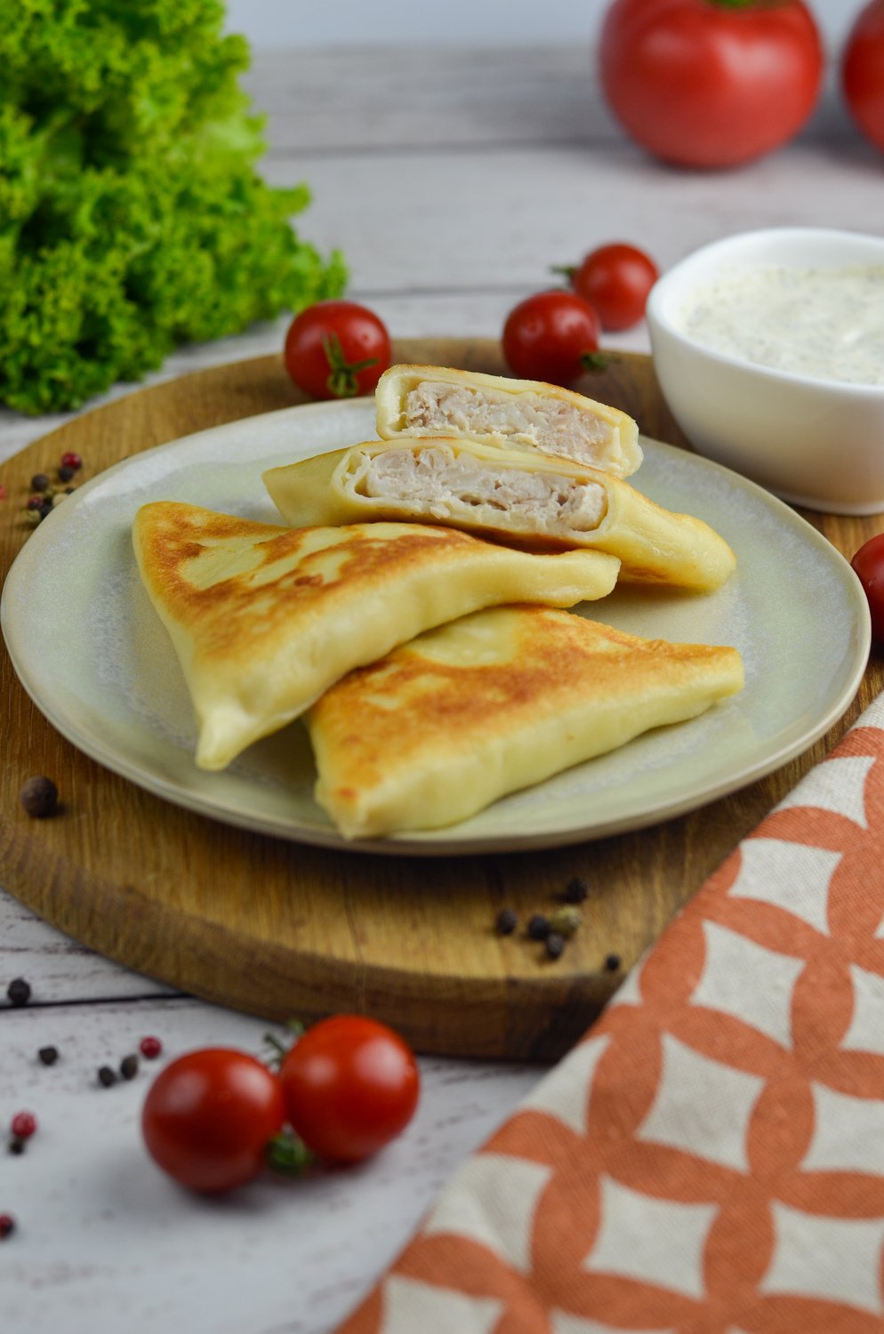 Бендерики курка, сулугуні