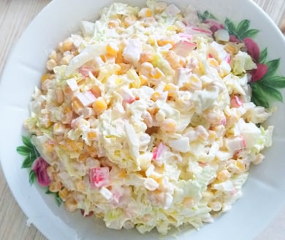 Крабовый салат 280 гр НГ / Crab salad NY