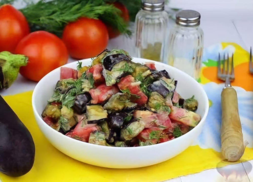 Баклажановый салат / Eggplant salad